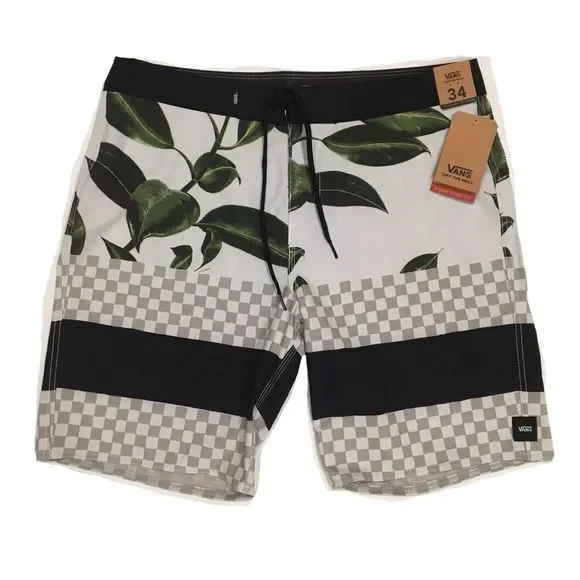 Vans Leaf Surf Board Shorts NWT - Picture 1 of 7